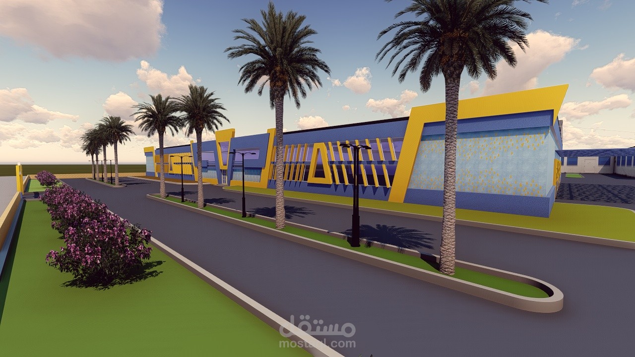 تصميم مصنع زجاج