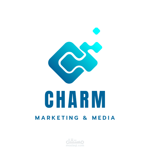تصميم شعار لوكالة Charm Marketing & Media