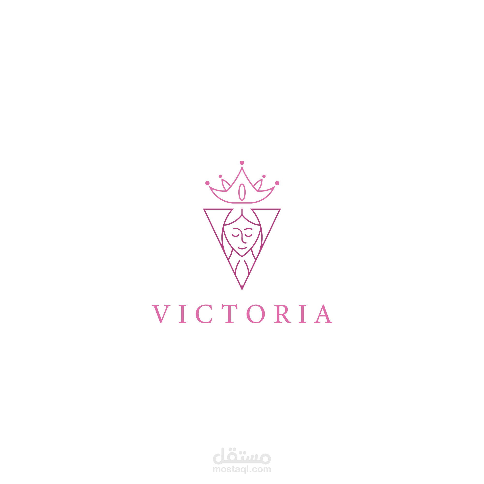 تصميم شعار  VICTORIA