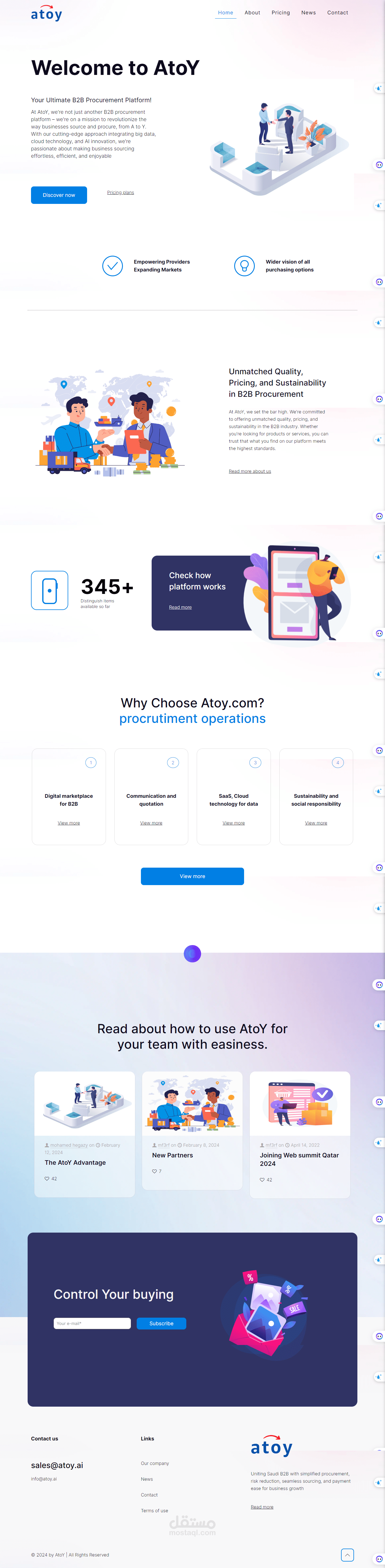 Atoy Company Website Profile