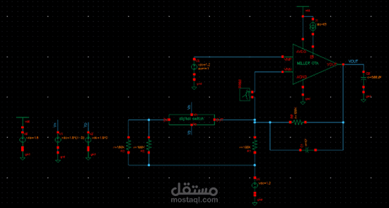 Variable Gain Amplifier (VGA) - cademce virtuoso