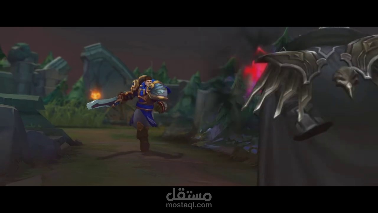 مونتاج للعبة league of legends