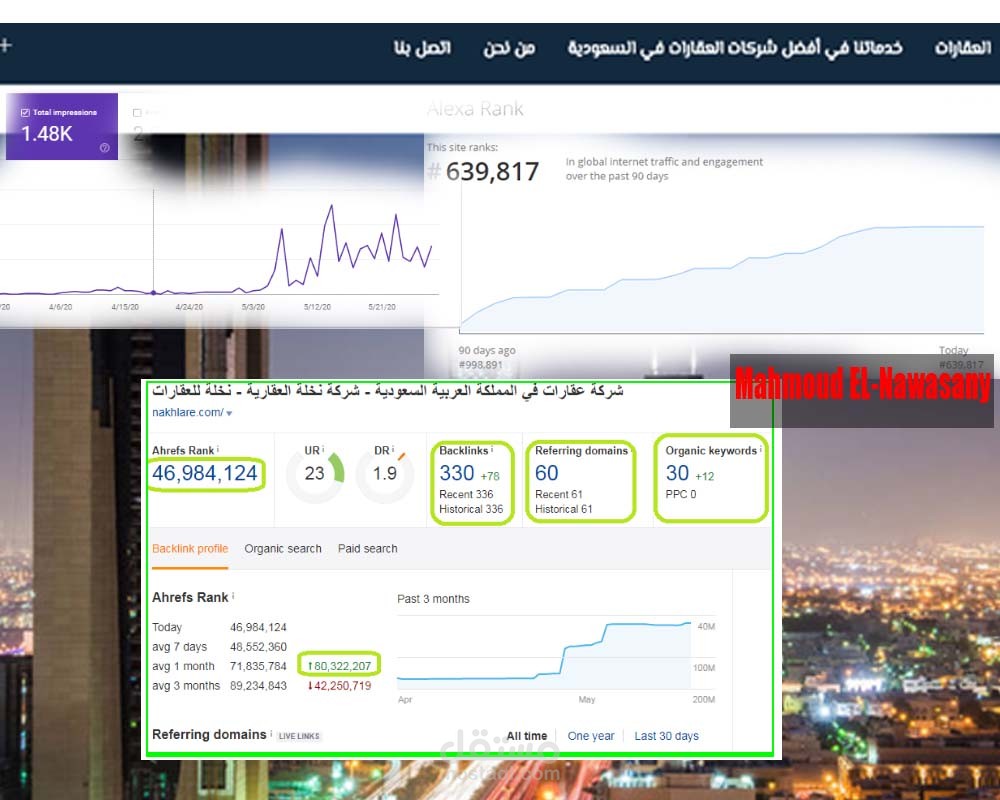 تهيئة المواقع للظهور ومسك الكلمات المفتاحية في محركات البحث