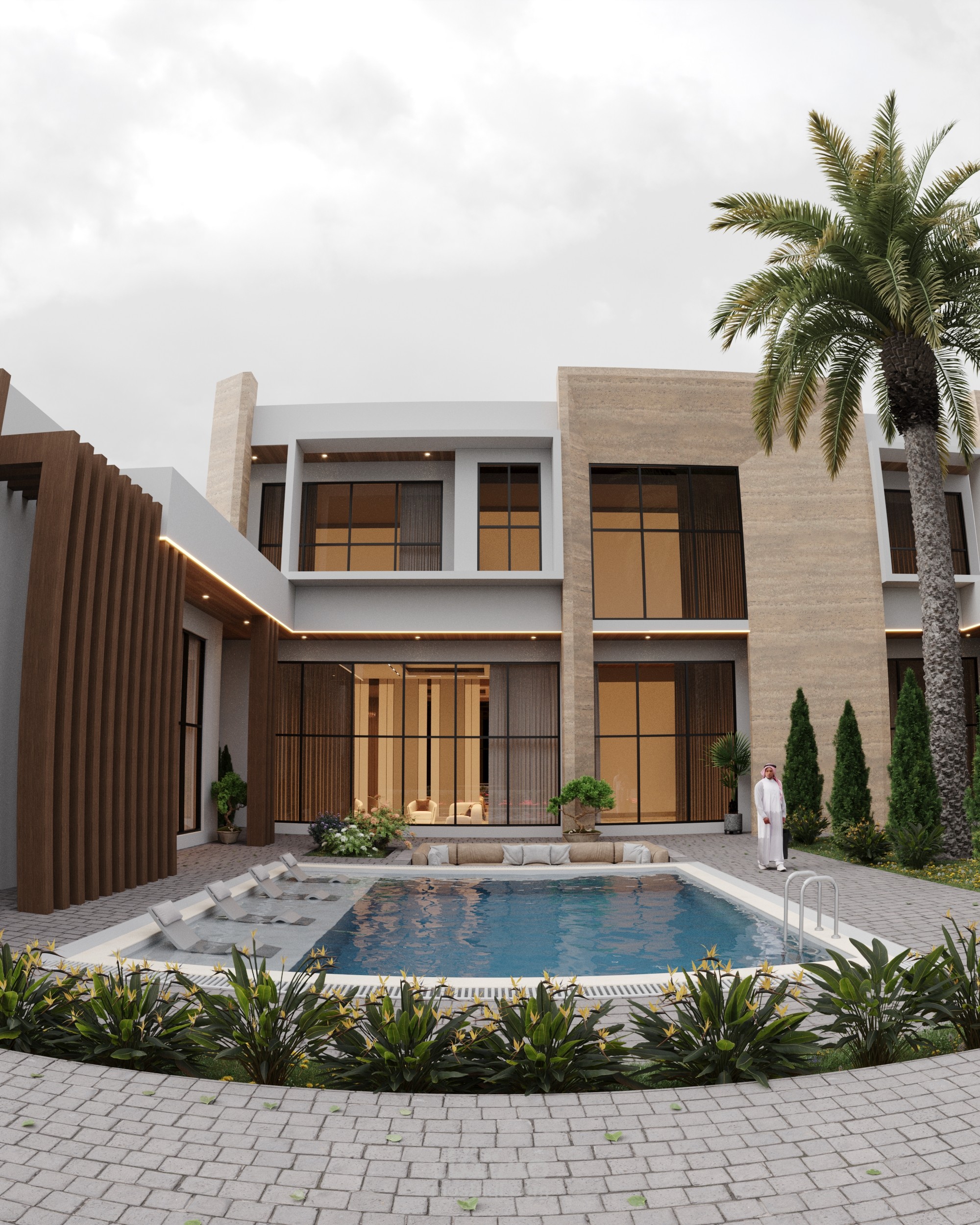خدمة التصميم الخارجي و الواجهات المعمارية