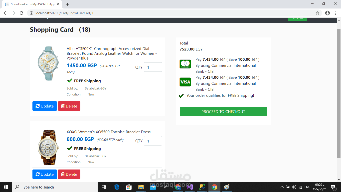 Ecommerce Website