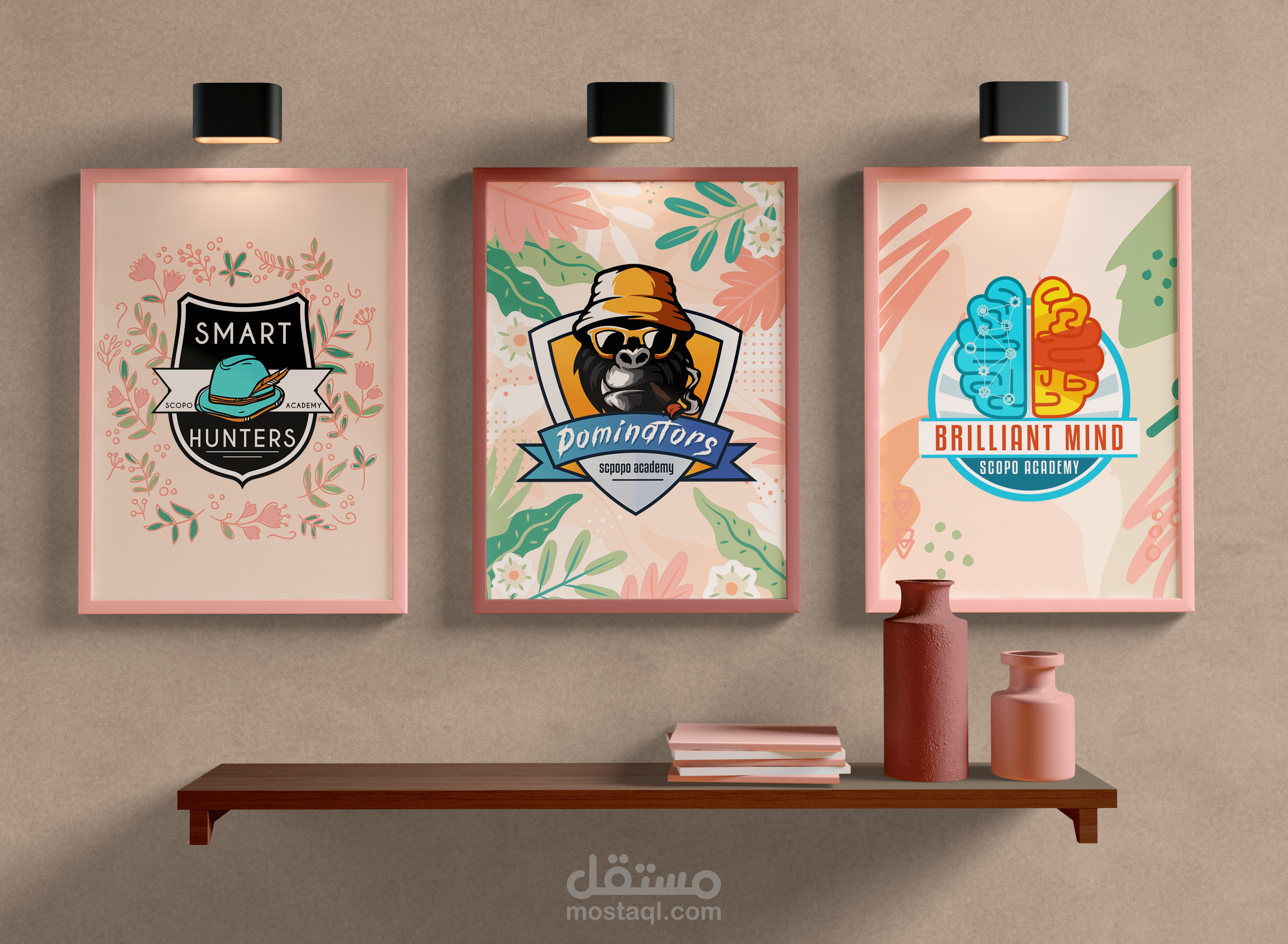 Scopo Academy logos