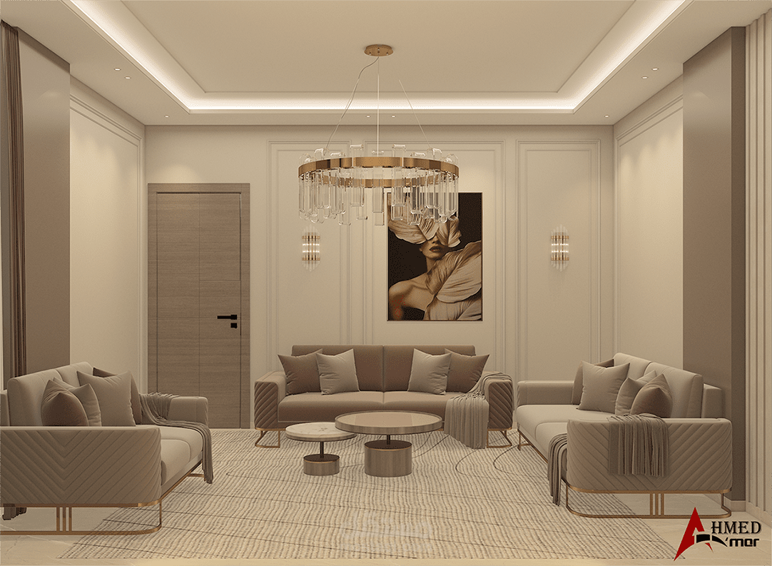 تصميم داخلى ( مجلس )