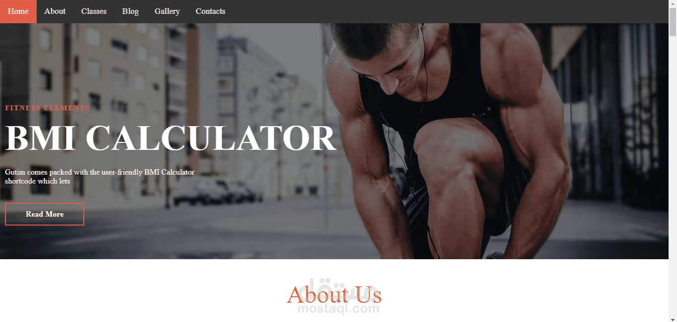 GYM Website