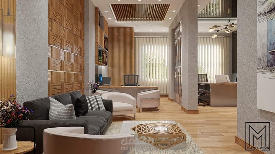 تصميم مكتب مقاولات