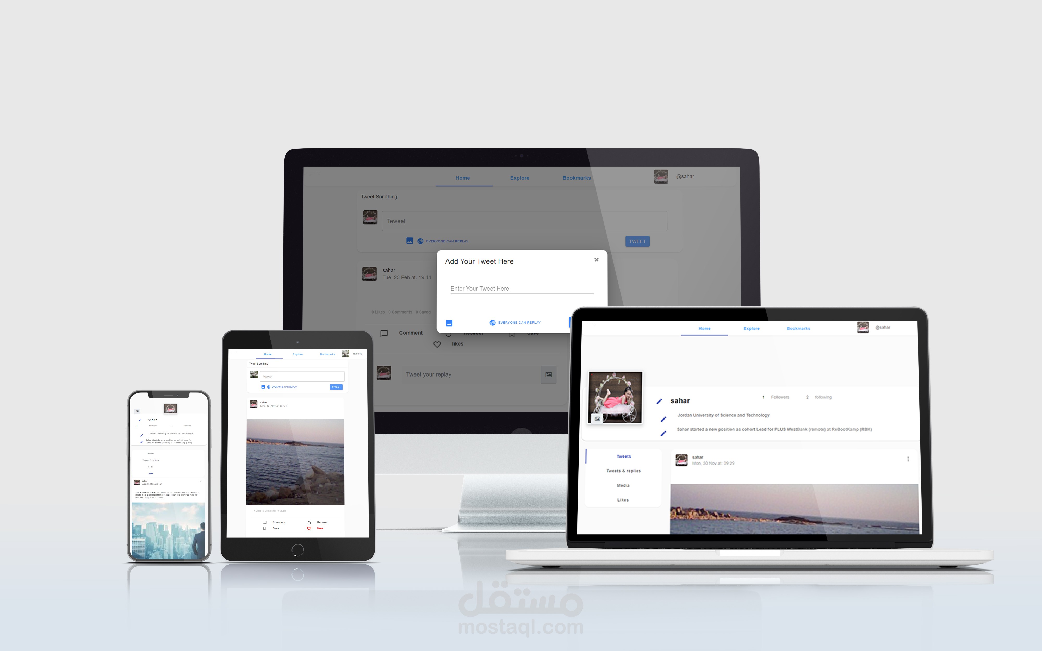 Twittler Replica - Social app with Real Chat