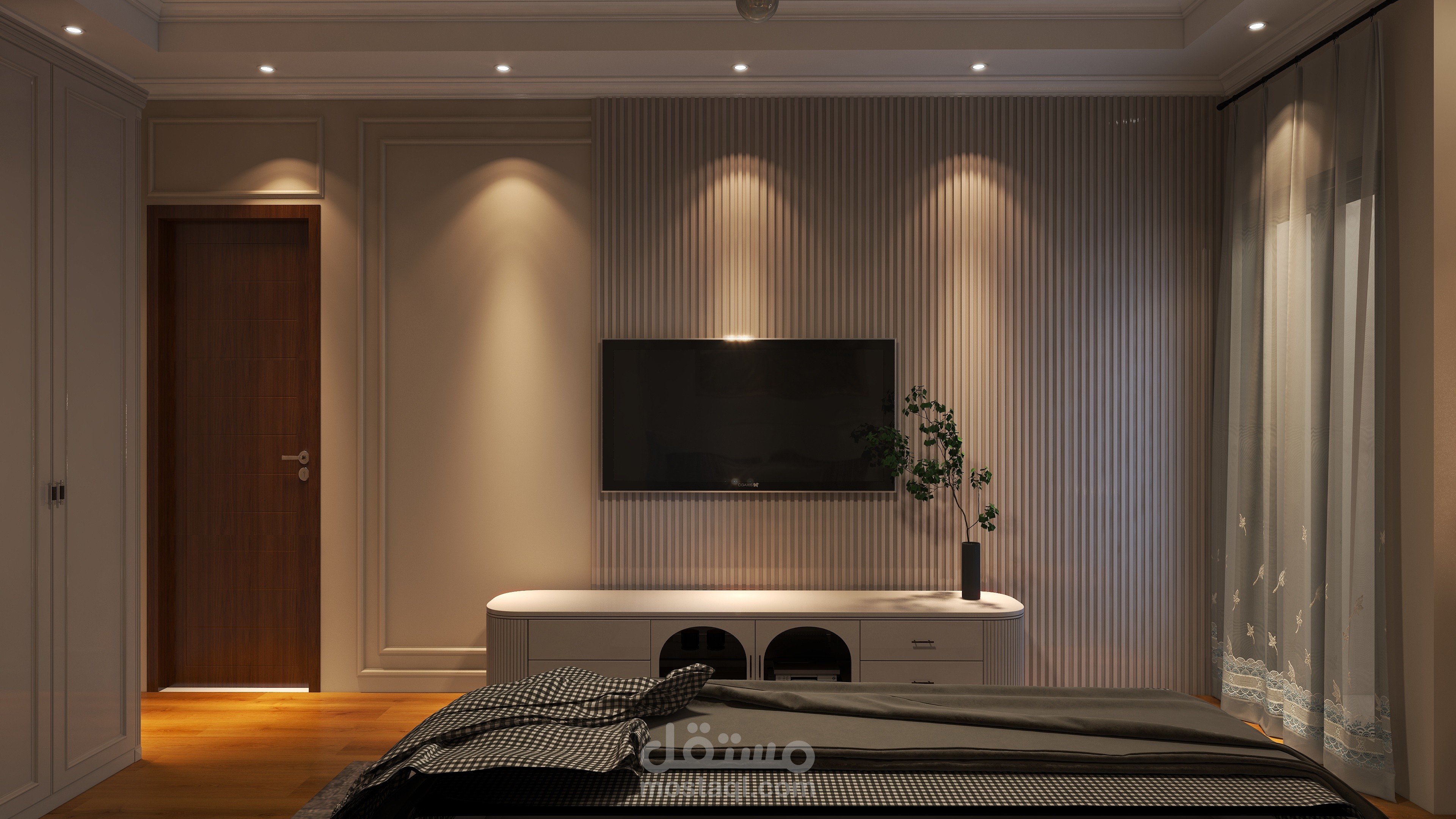 تصميم شقة سكنية