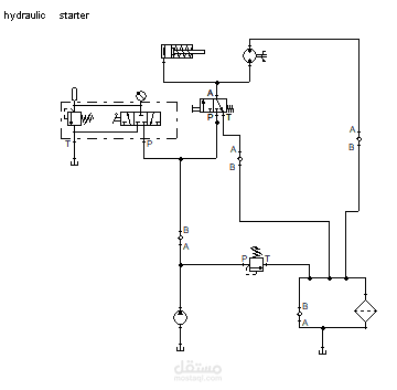 hydraulic starter
