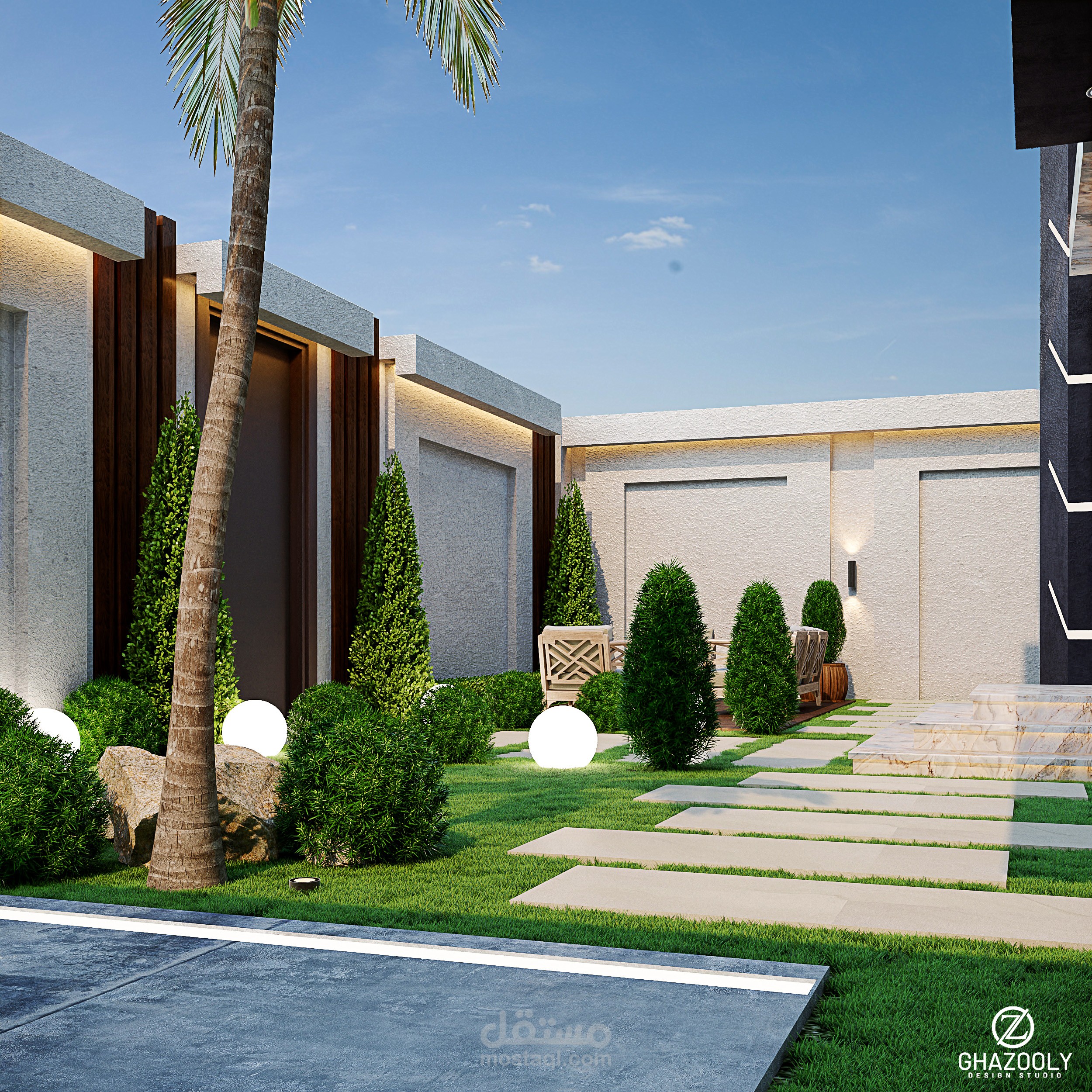 Garden _Area _in _Saudi_ Arabia