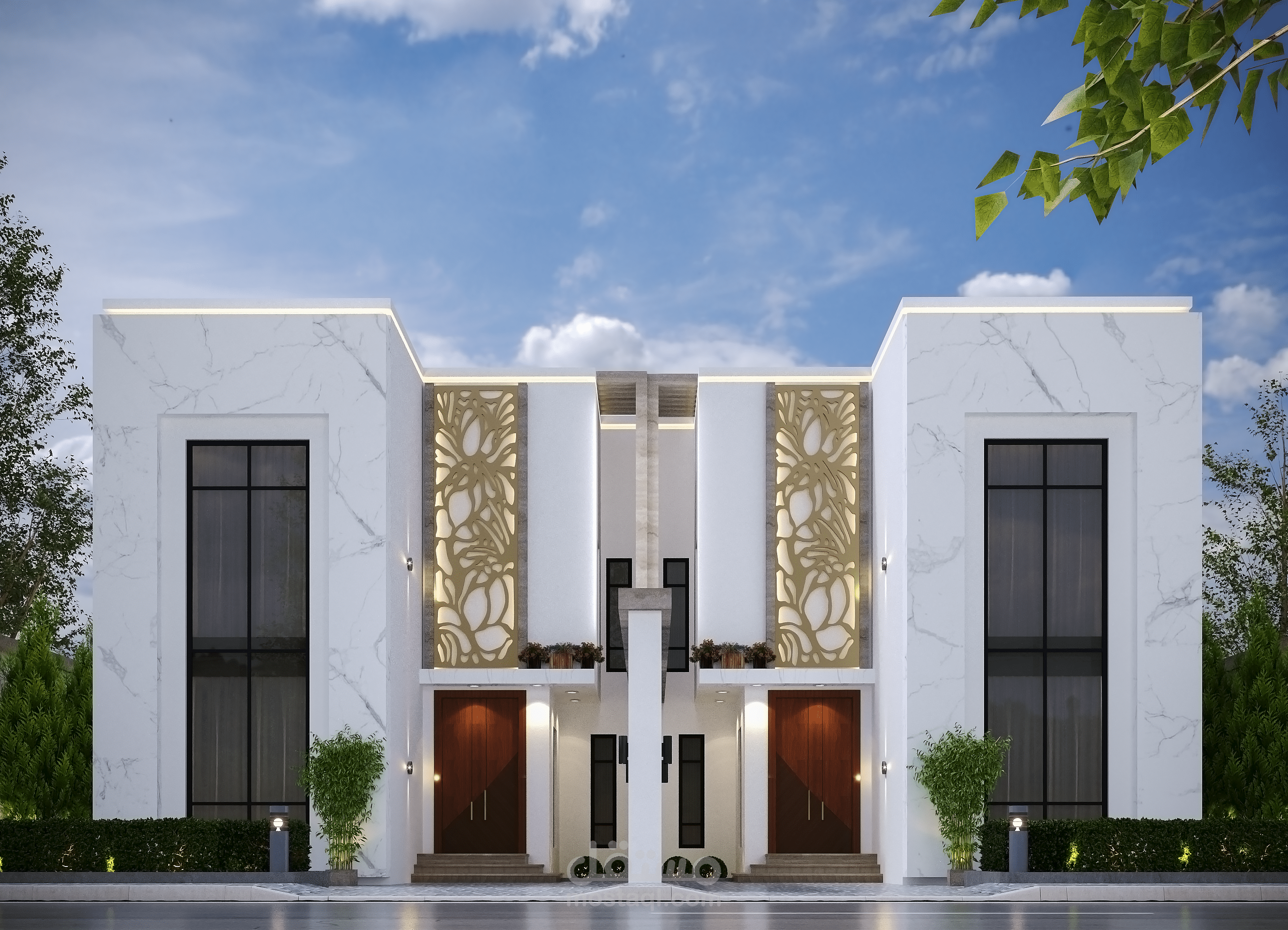 Twin_House_ Villa _in _Kuwait