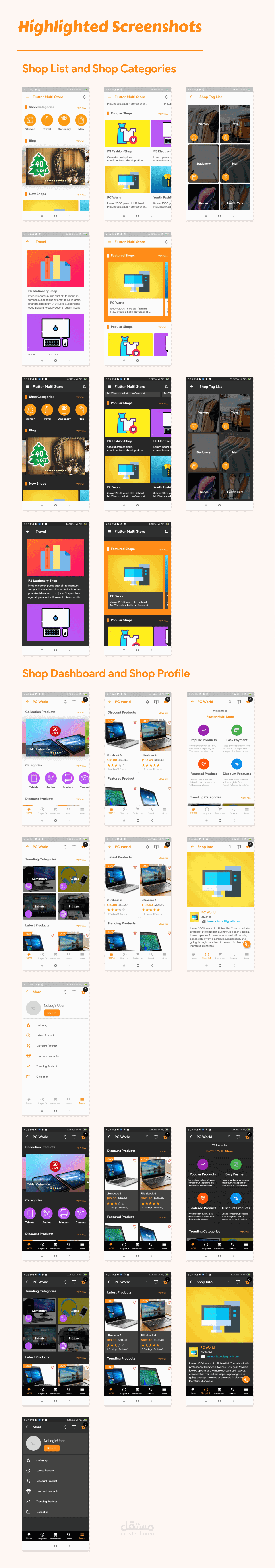 Multipurpose Flutter App For Wordpress & Woocommerce