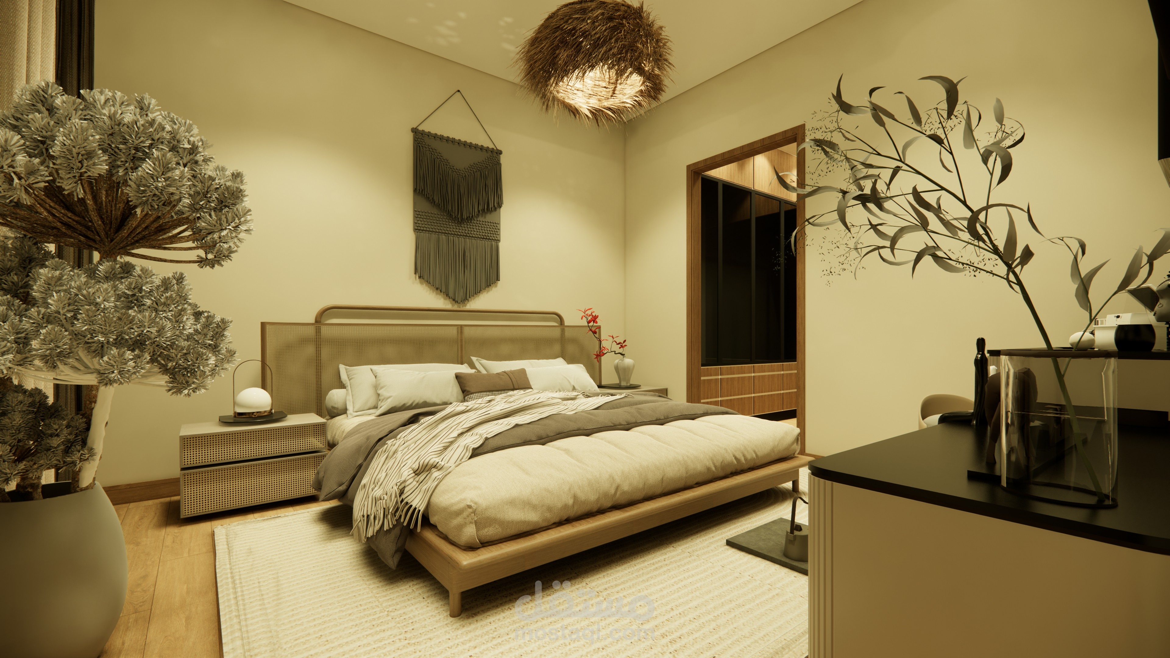 Boho Style Bed Room