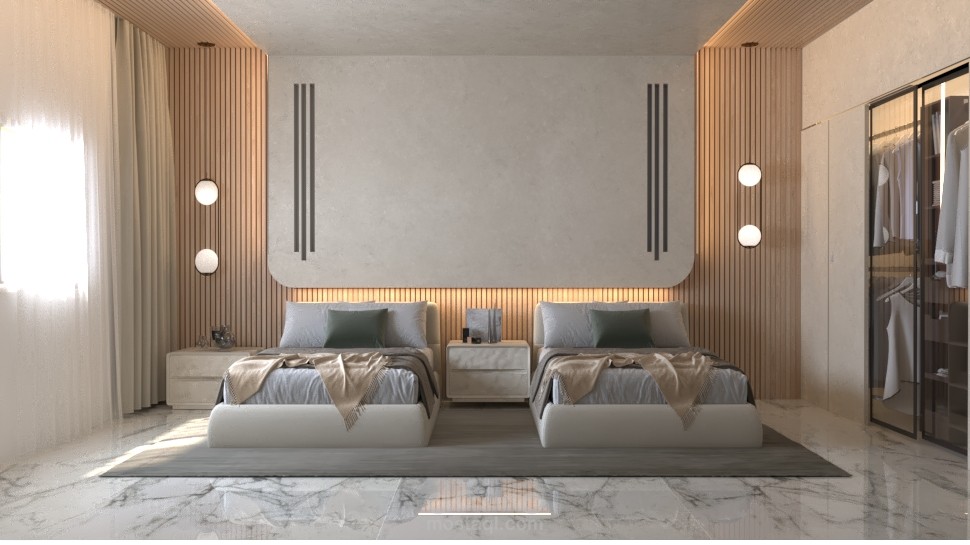 تصميم داخلي لغرفة نوم