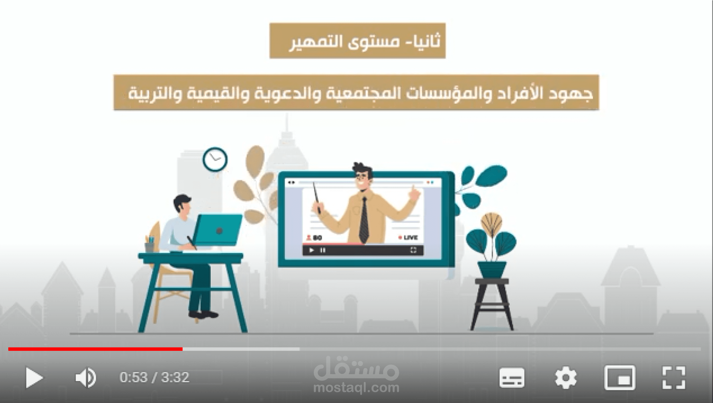 تصميم مقطع موشن جرافيك
