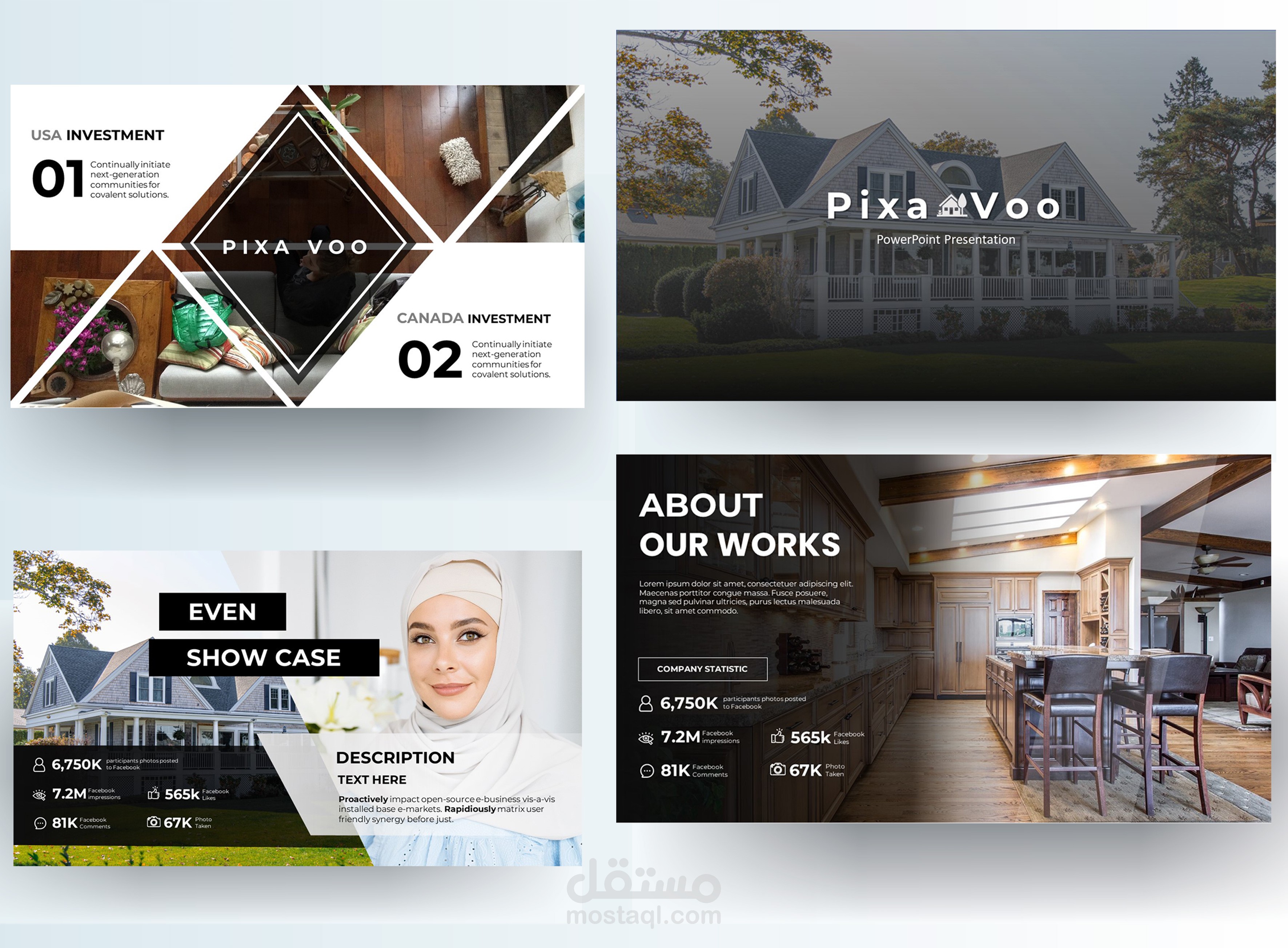 PowerPoint Presentations projects مشاريعى بوربوينت