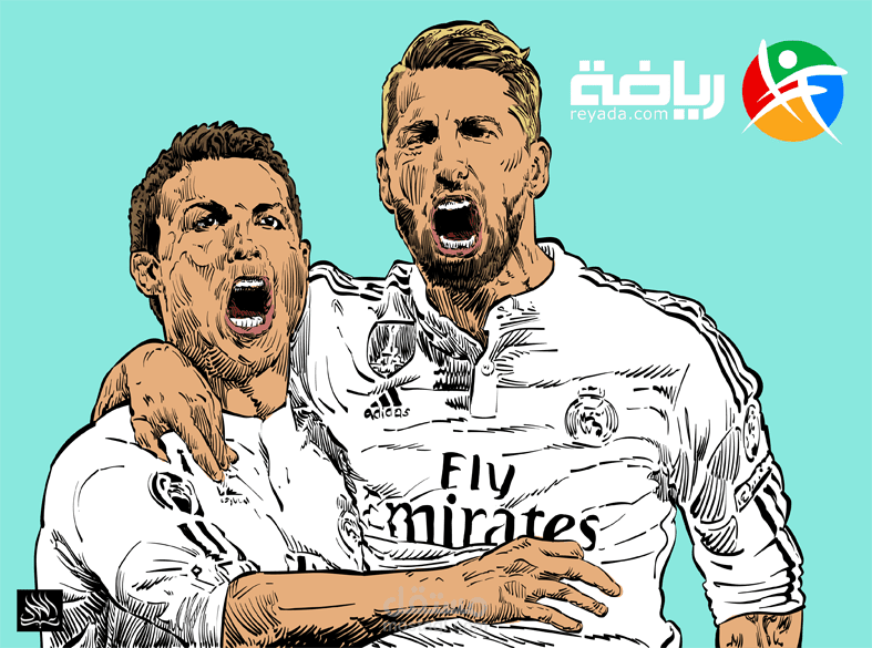 رسمة لموقع رياضي