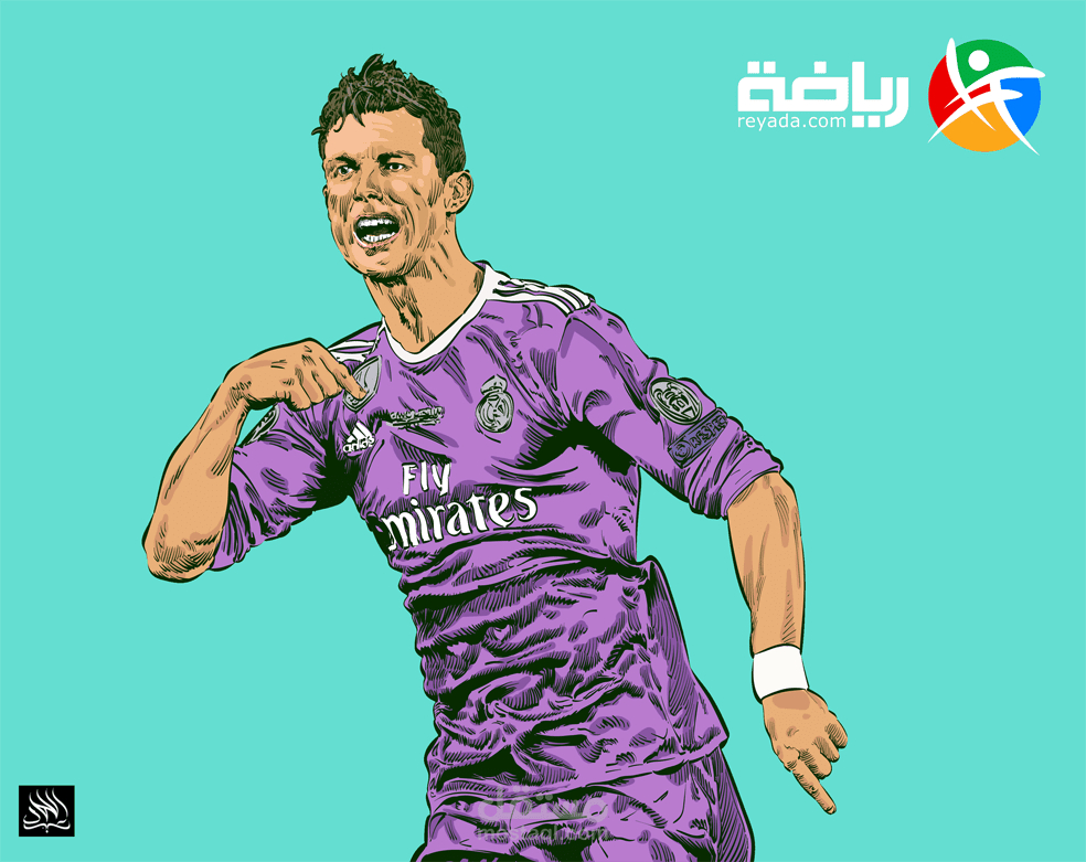 رسمة لموقع رياضي