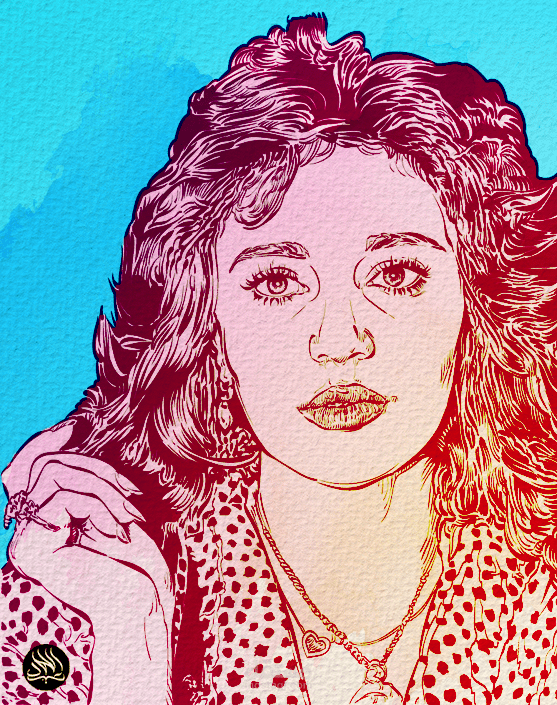 بورتريه للفنانة مديحة كامل