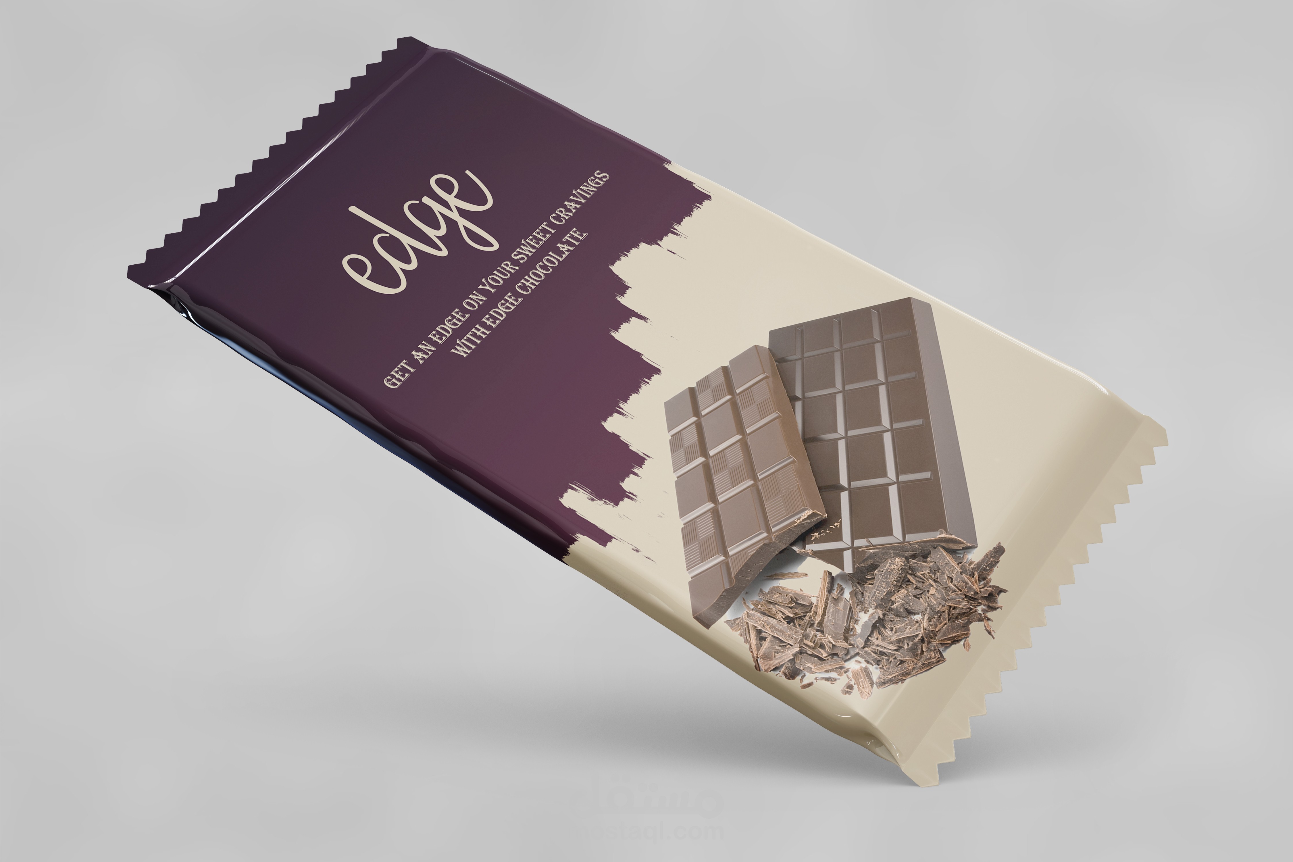 غلاف لوح شوكولاة