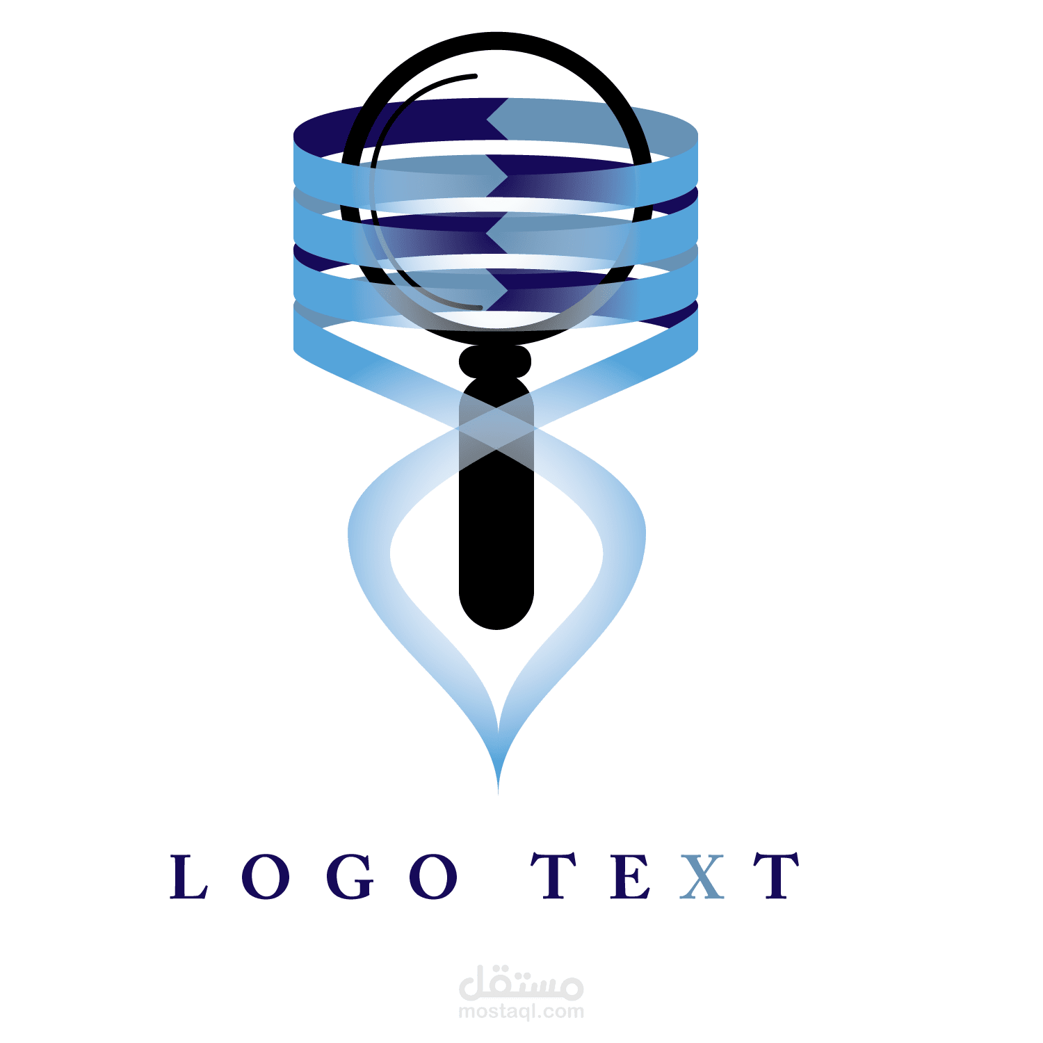 لوجو لشركة أبحاث طبية