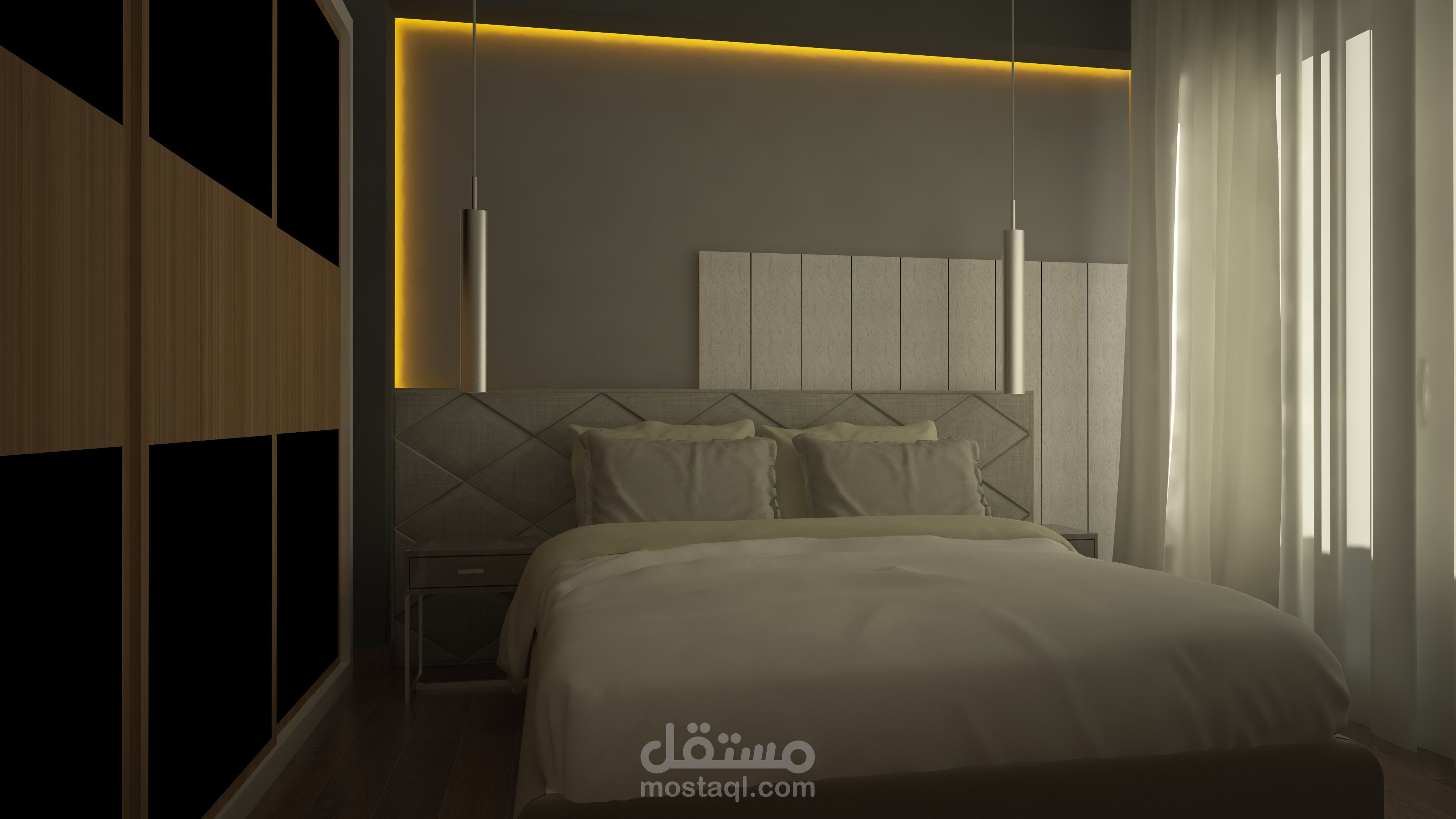 تصميم غرفه مدينه نصر
