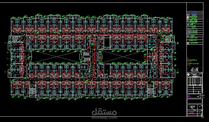 انارة لمبنى فندق