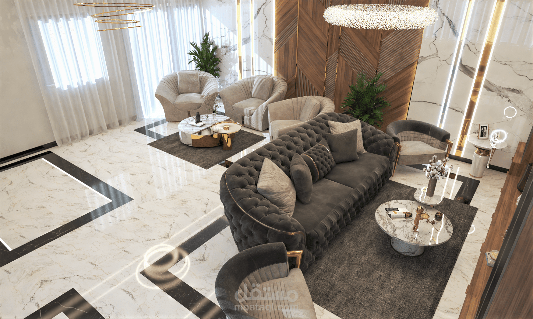 Modern Reception Luxury Mode