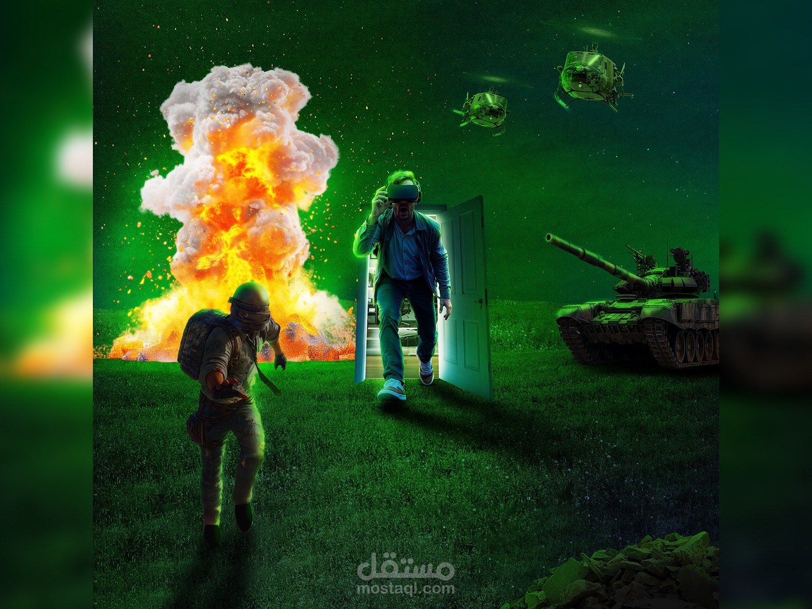 Stepping Into A New Reality