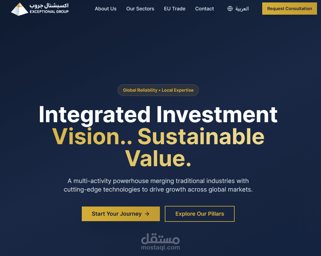 Enterprise Corporate Platform & Analytics Infrastructure - Exceptional Group