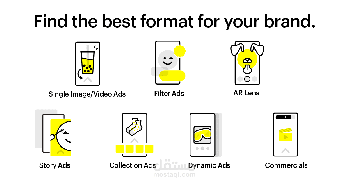 اعلان ترويجي على منصة سناب شات