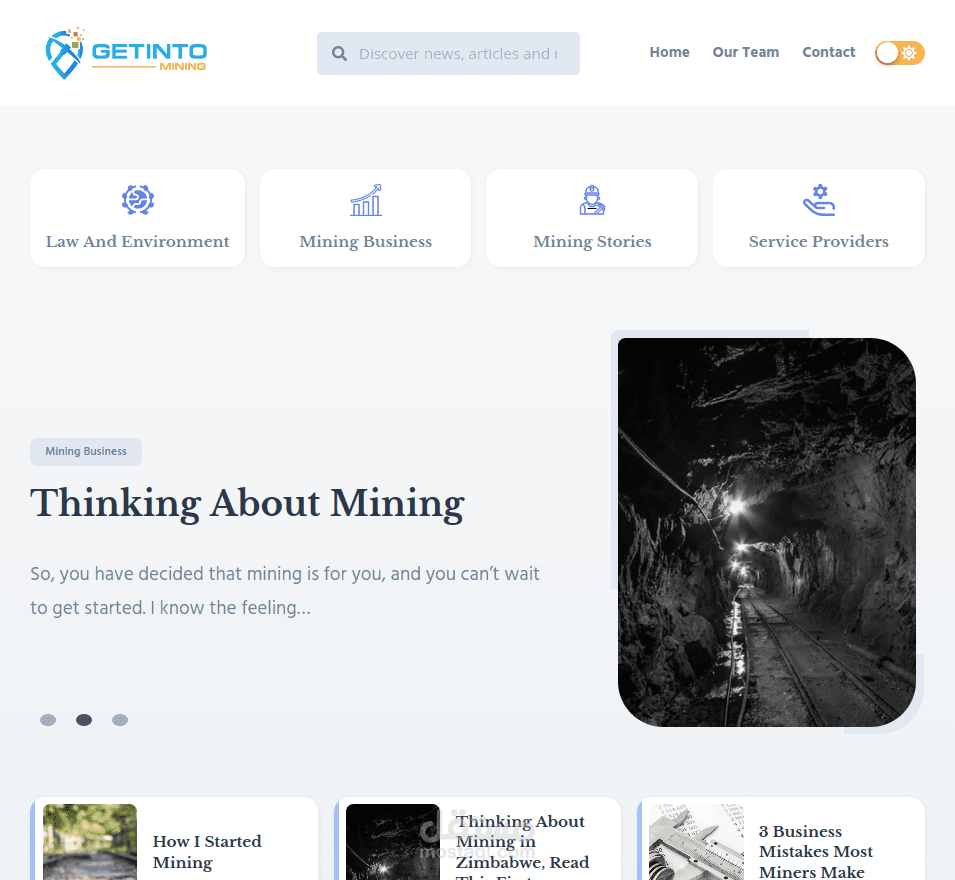 Mining Bussiness Blog