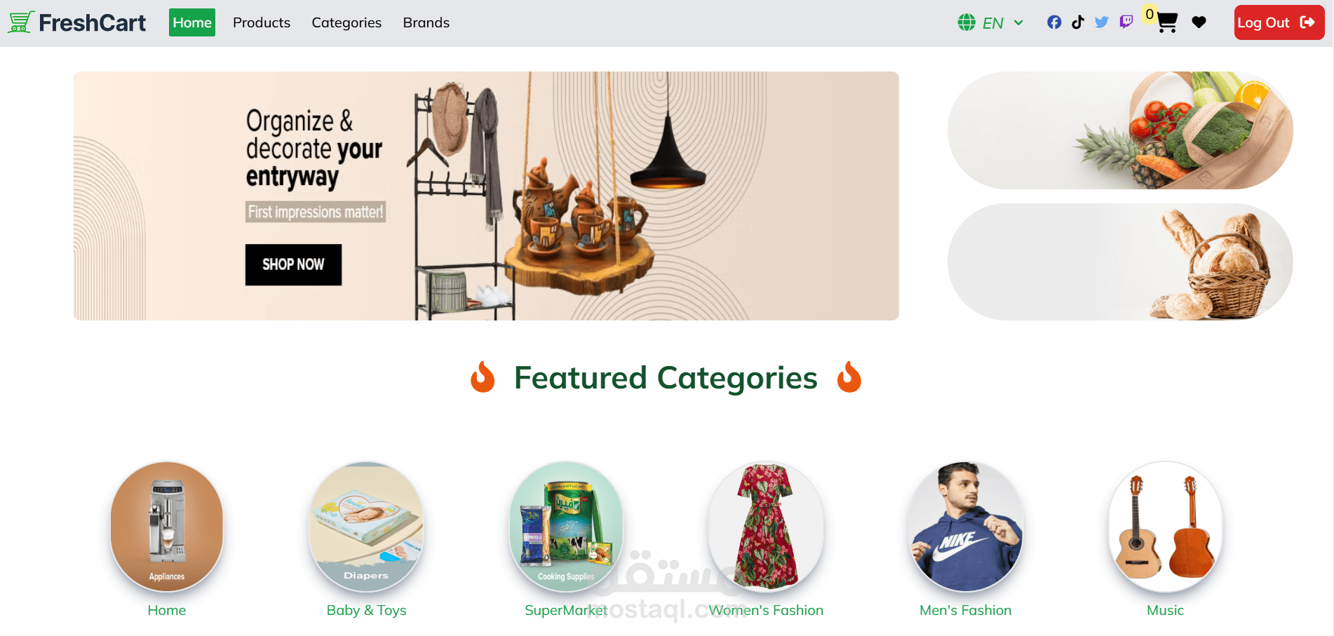 Ecommerce App using Angular.js