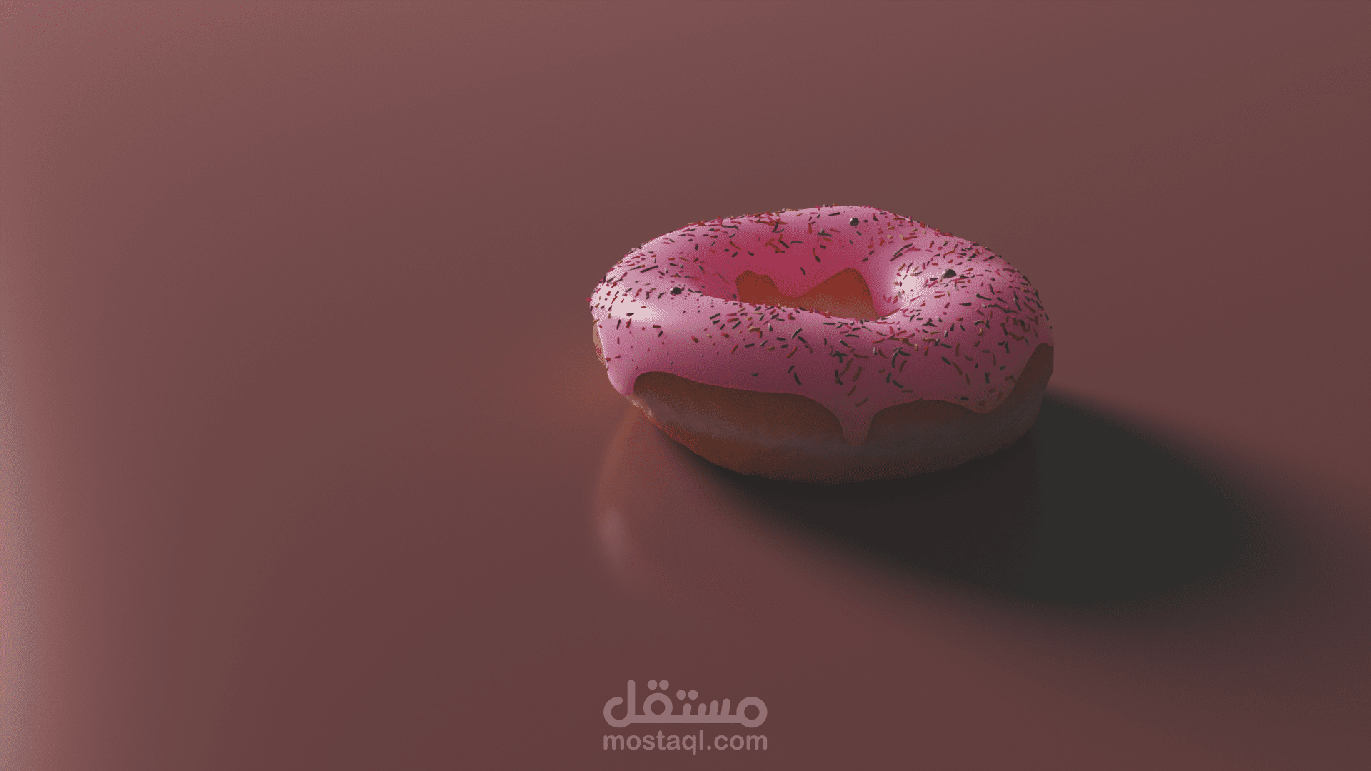 3D Sculptured Donut