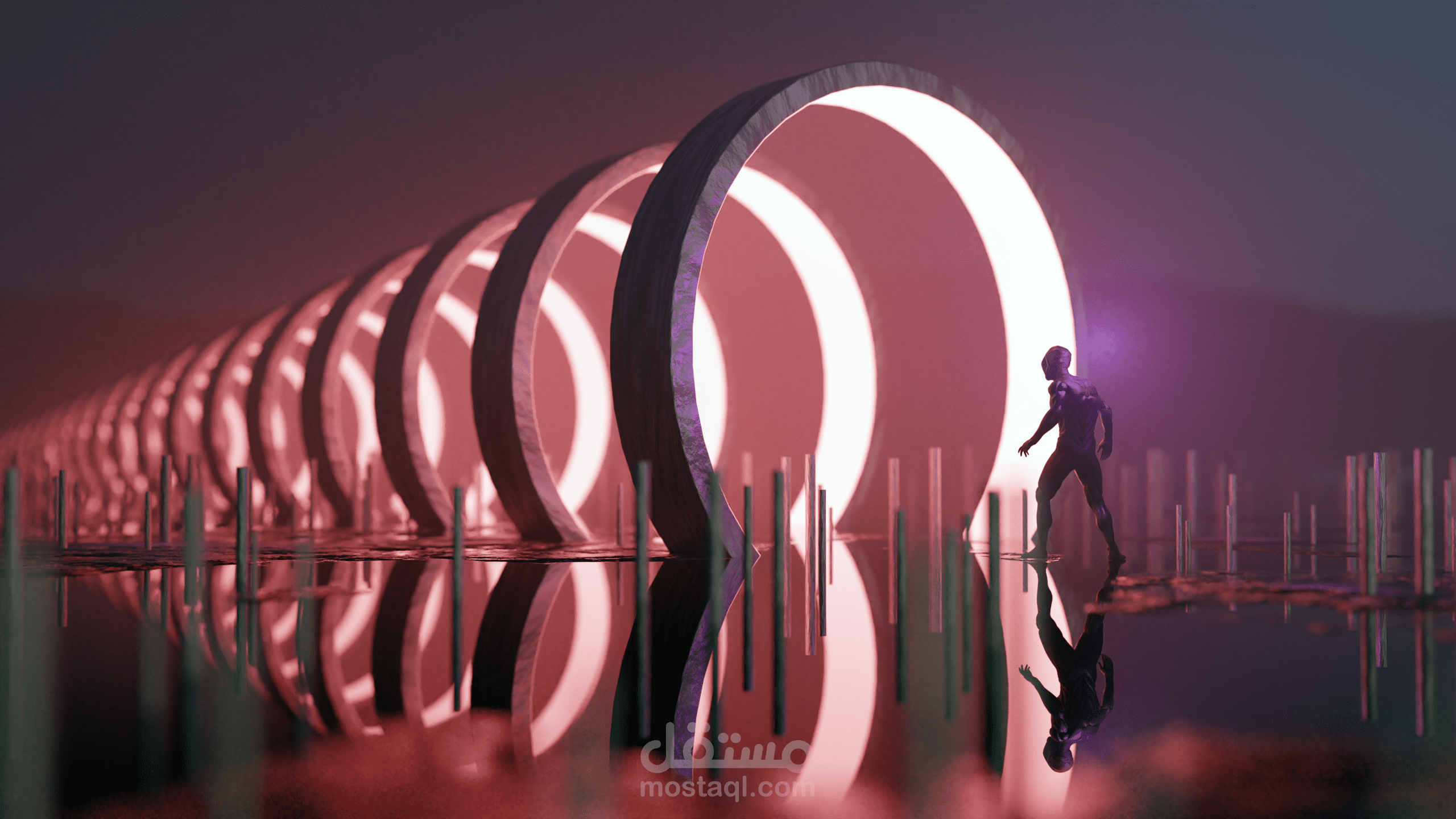 3D Futuristic Environment