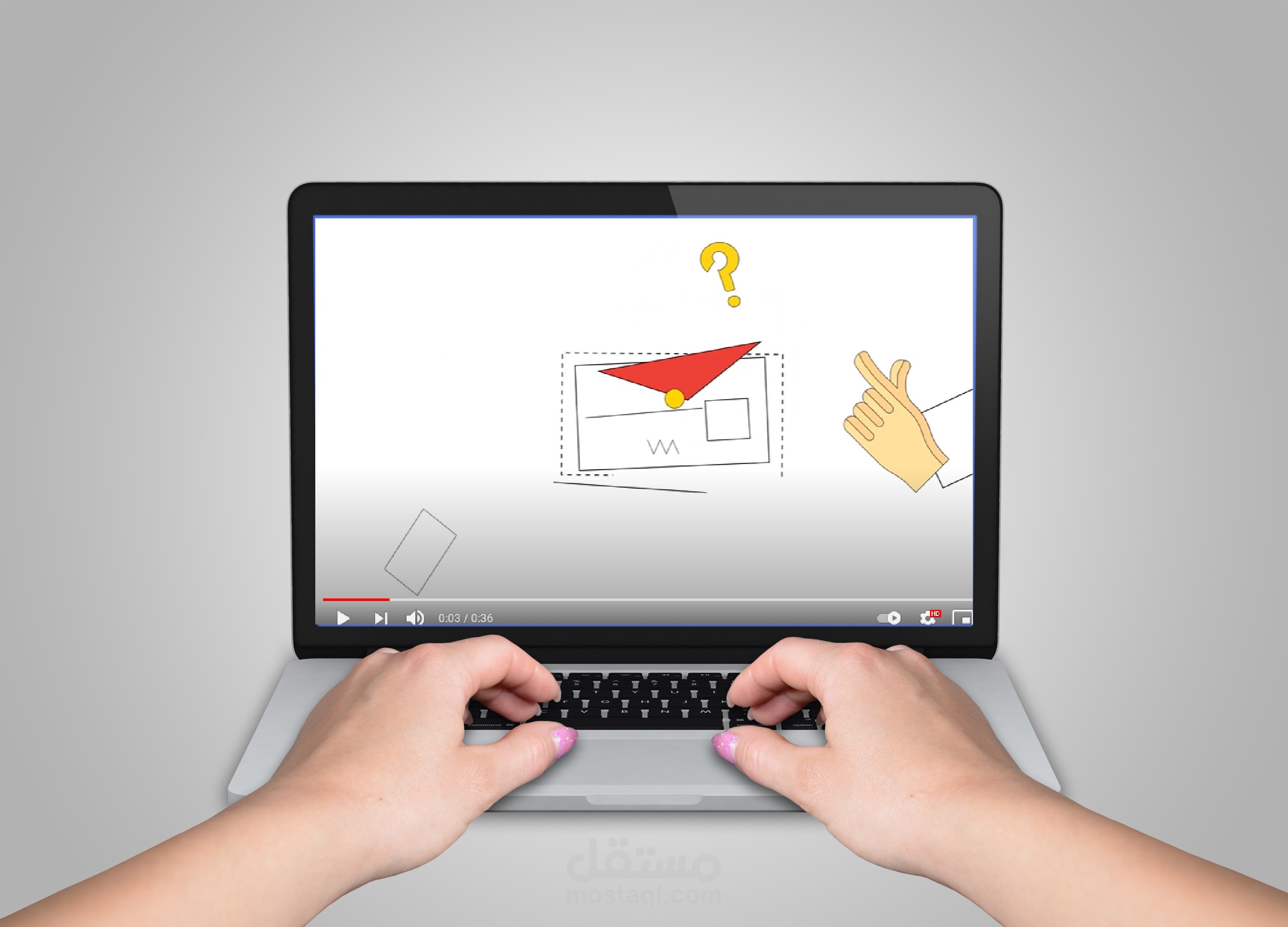 تصميم فيديو موشن جرافيك مشروع فكرة