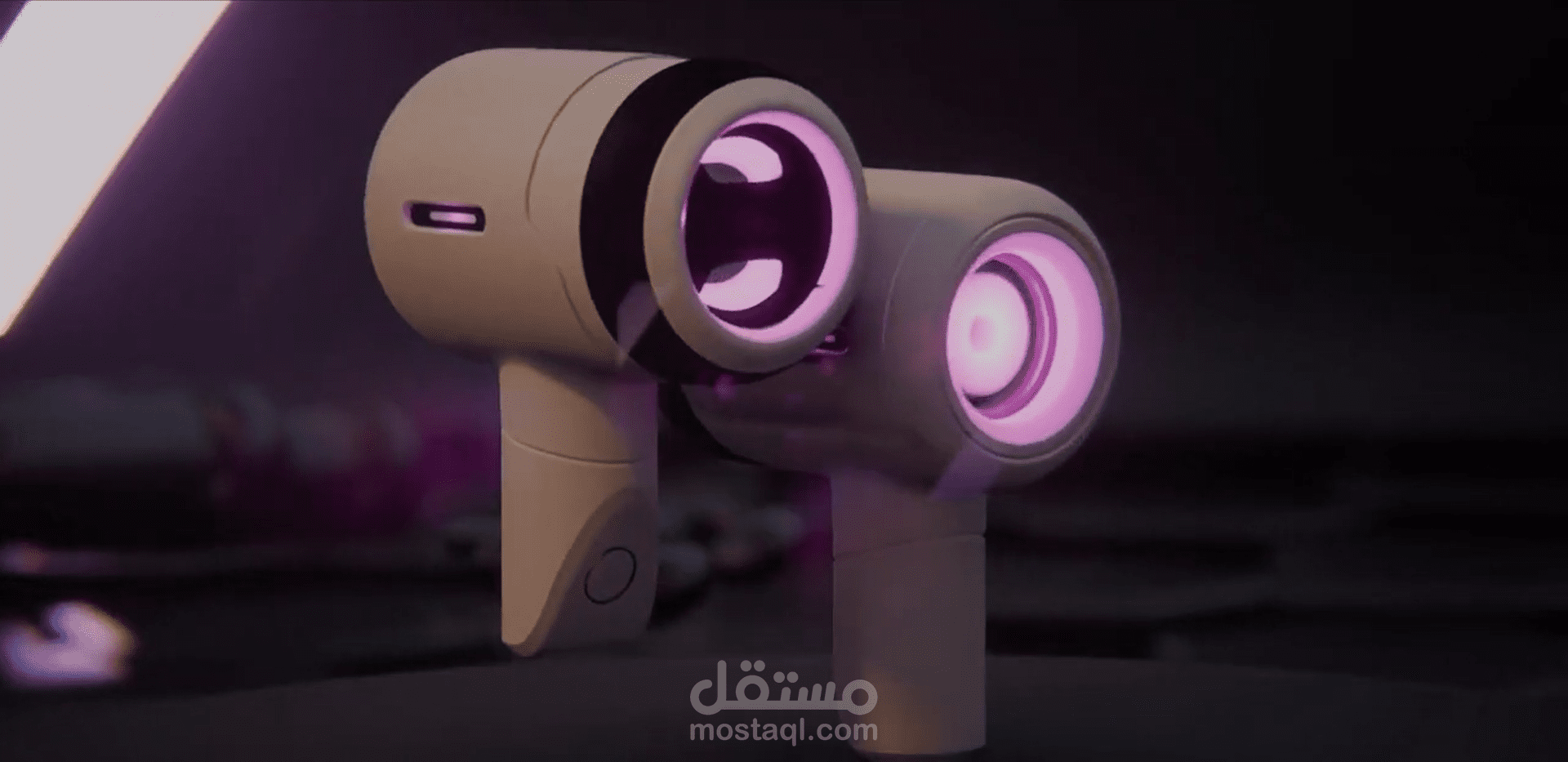 فيديو 3D (إعلان سماعات لاسلكية )