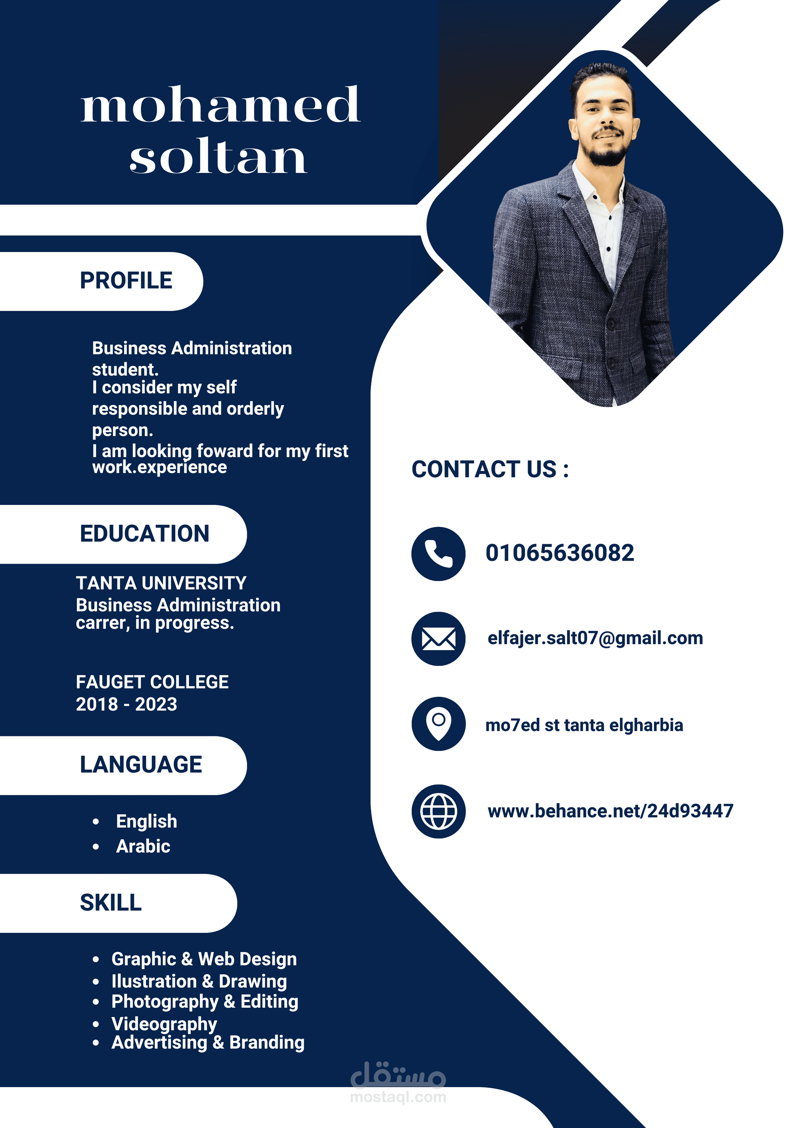professional CV