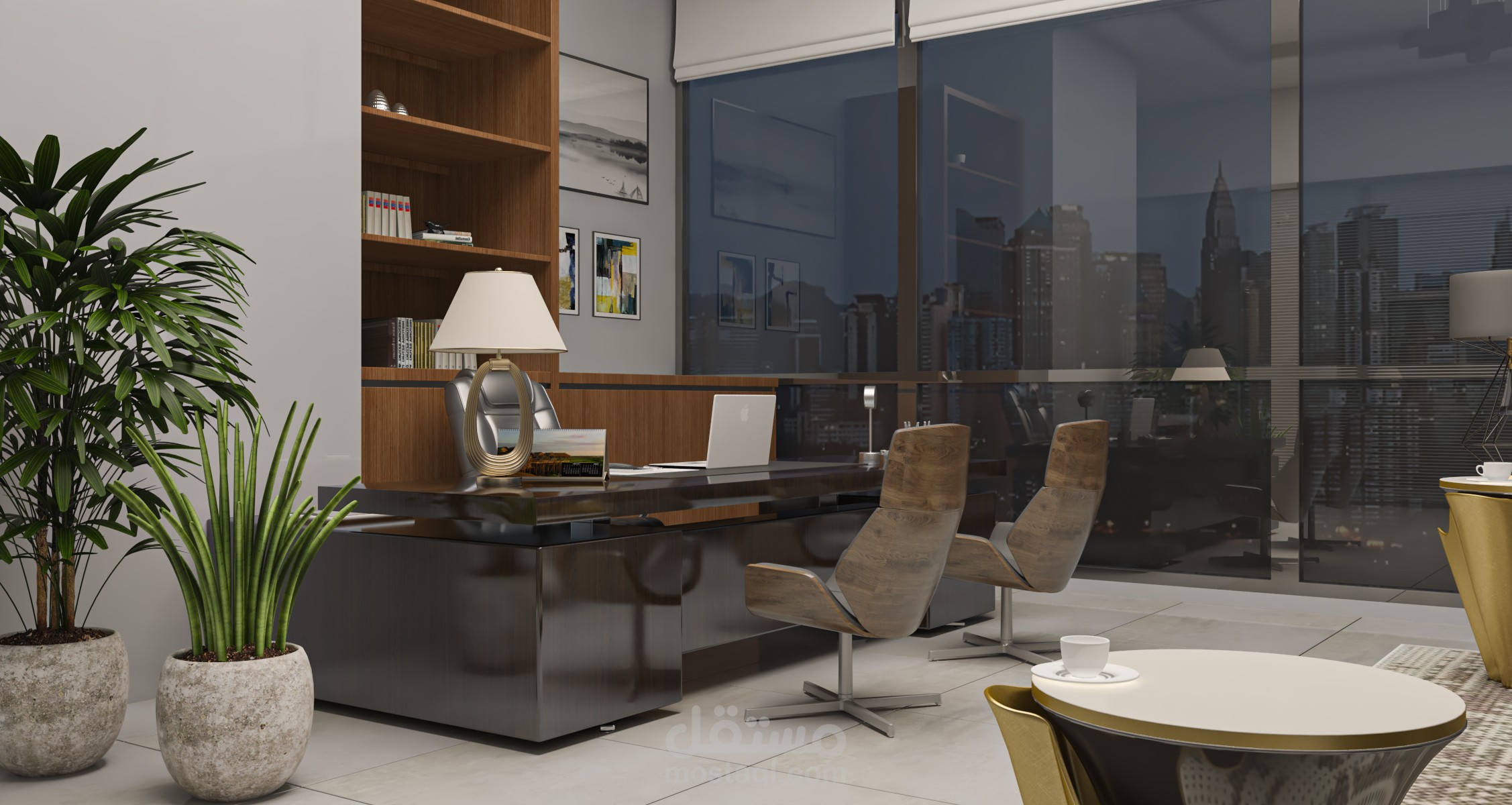 تصميم داخلي لمكتب