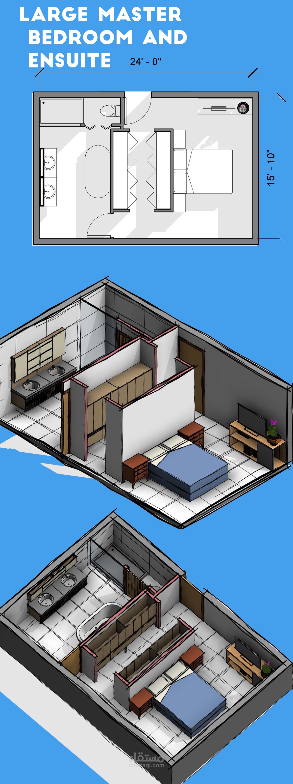 تصميم غرفة نوم