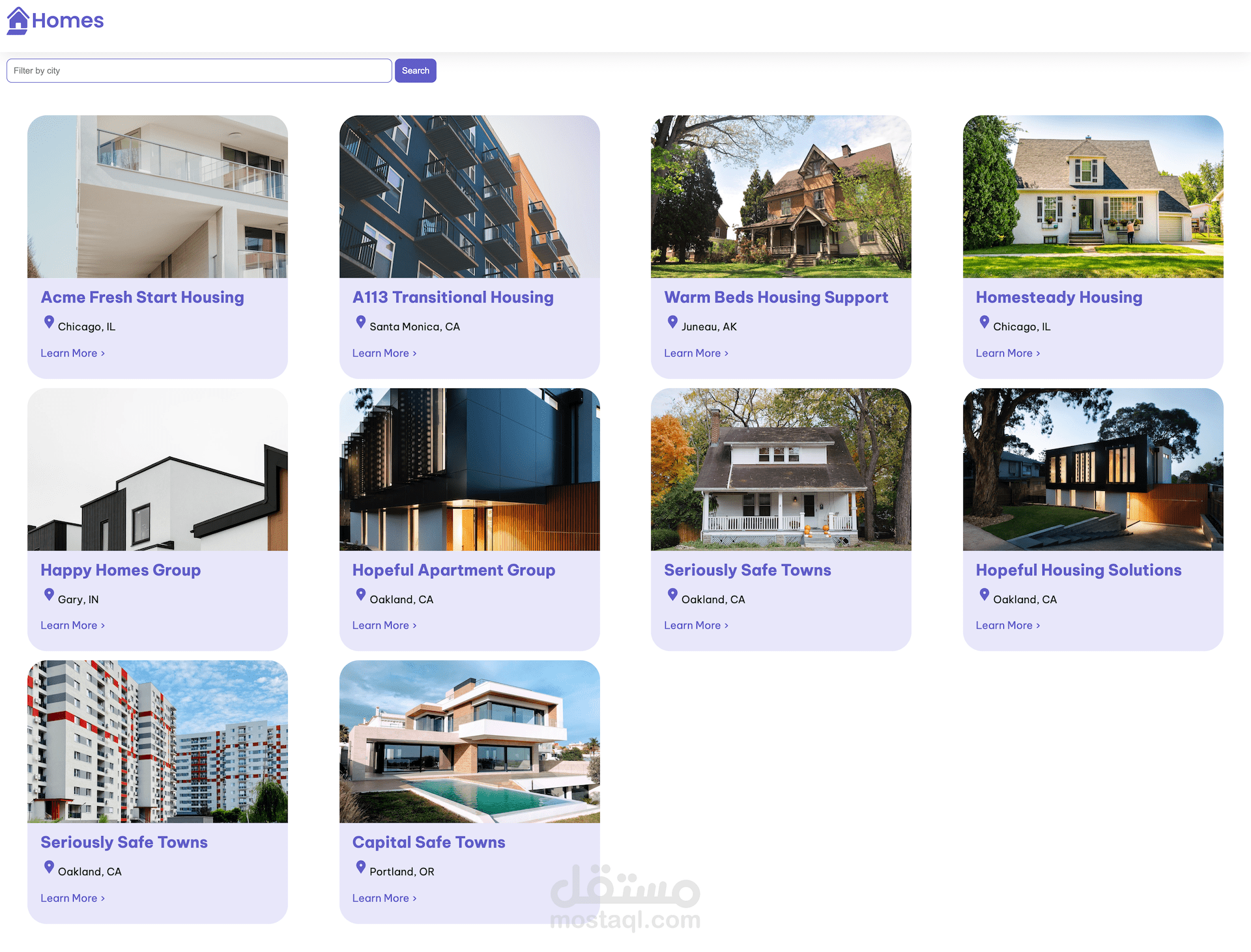 House for Rent - Angular Application