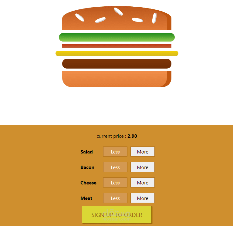 burger builder