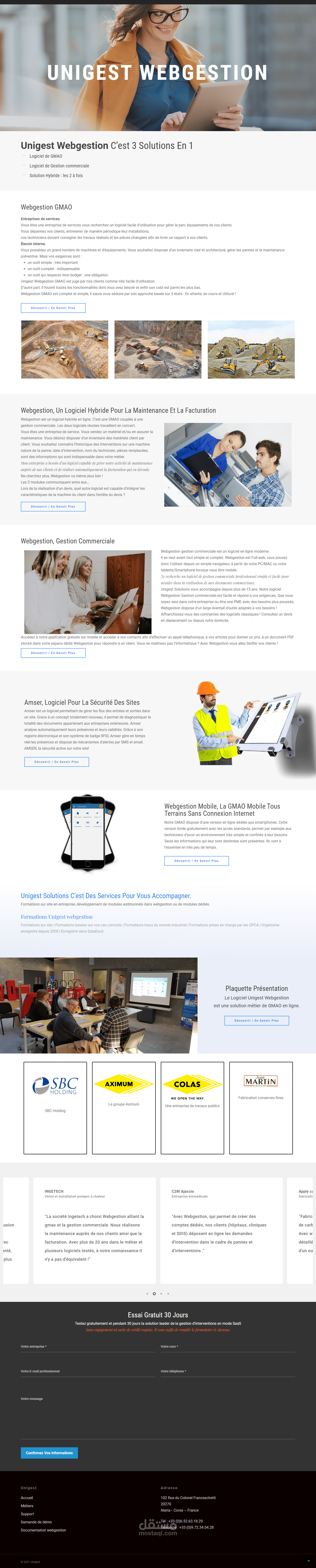 موقع الكتروني باستخدام html,css,jquery,responsive,wordpress