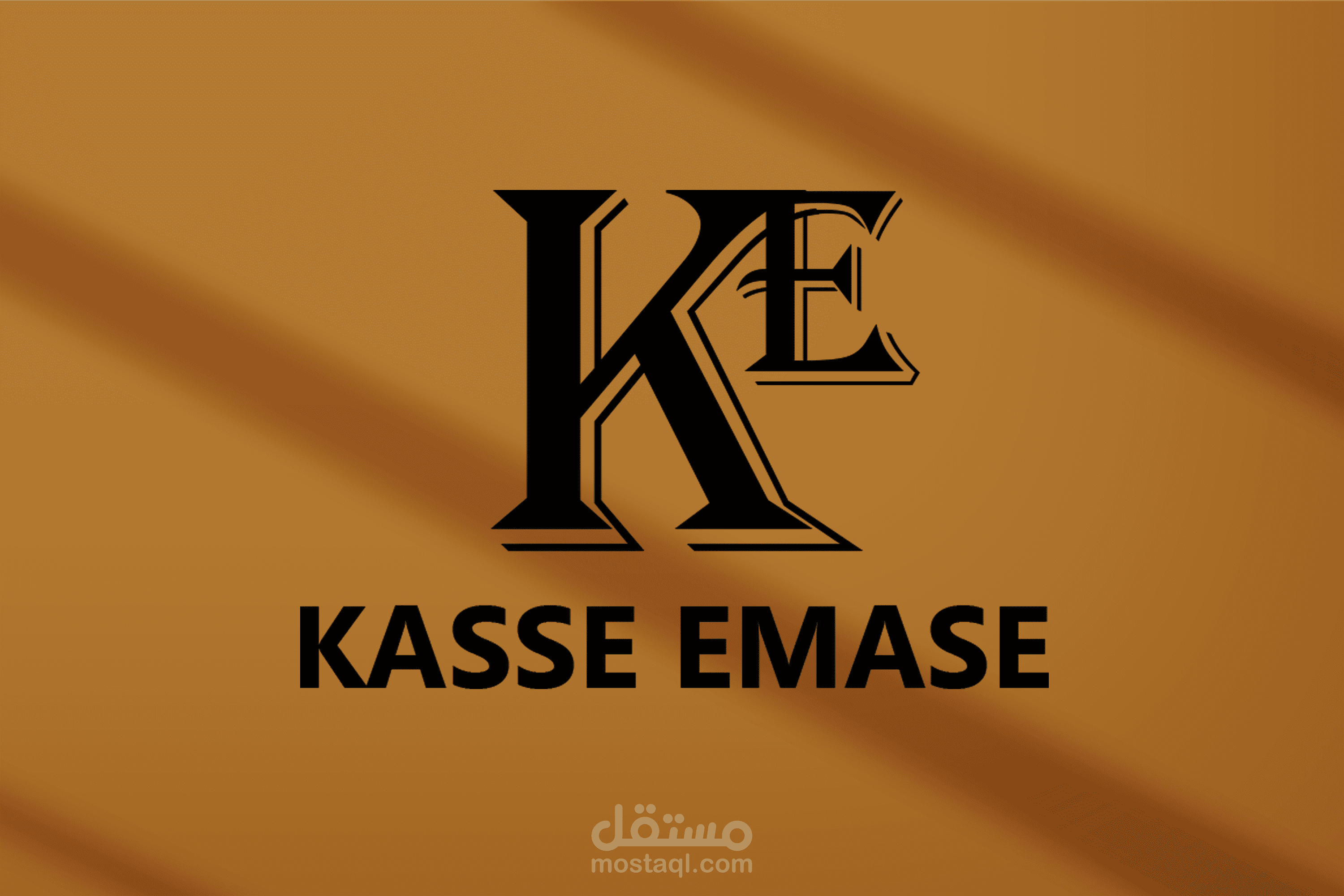 تصميم شعار  Logo design KASSE EMASS