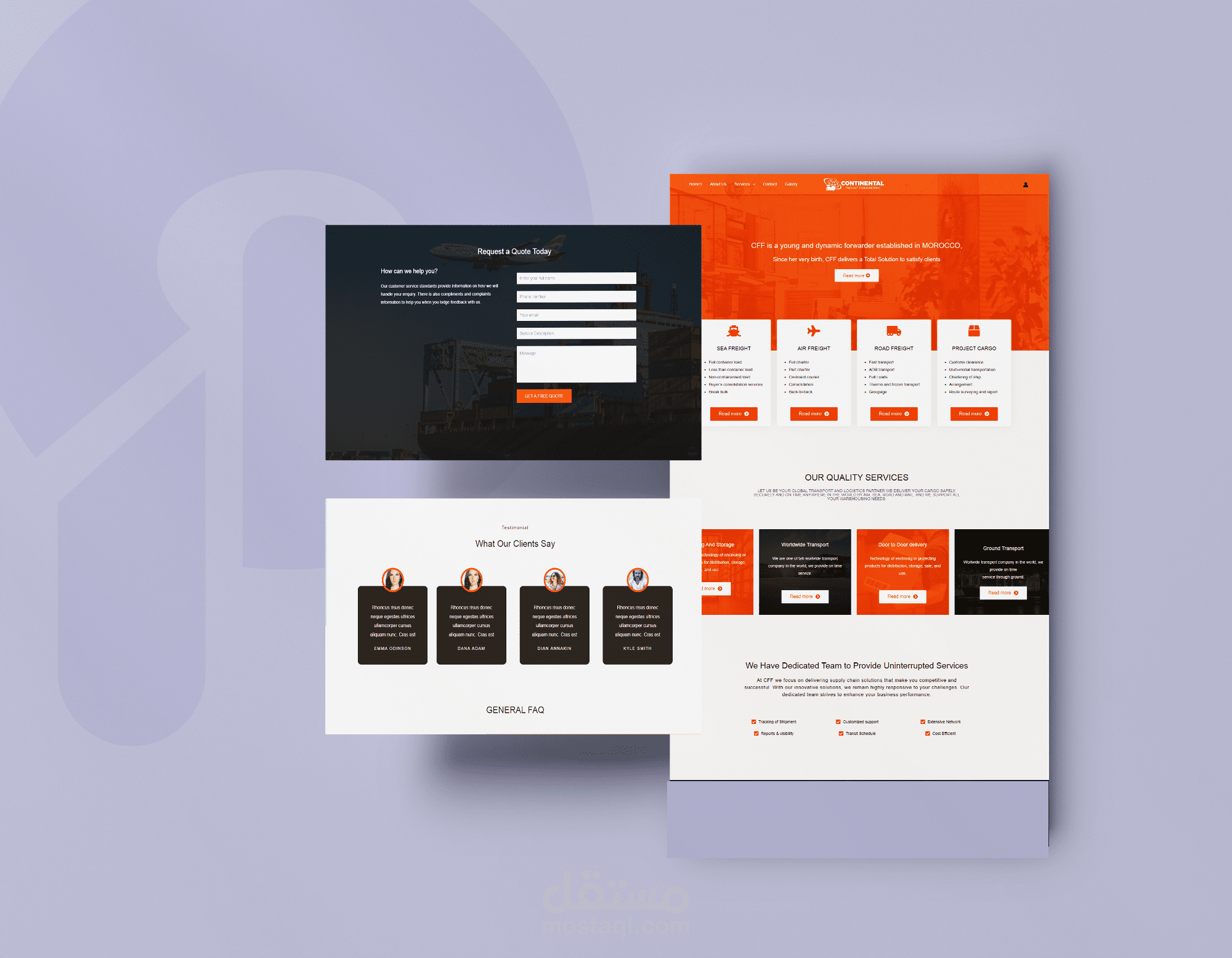 تصميم موقع الكتروني احترافي Design Web Site