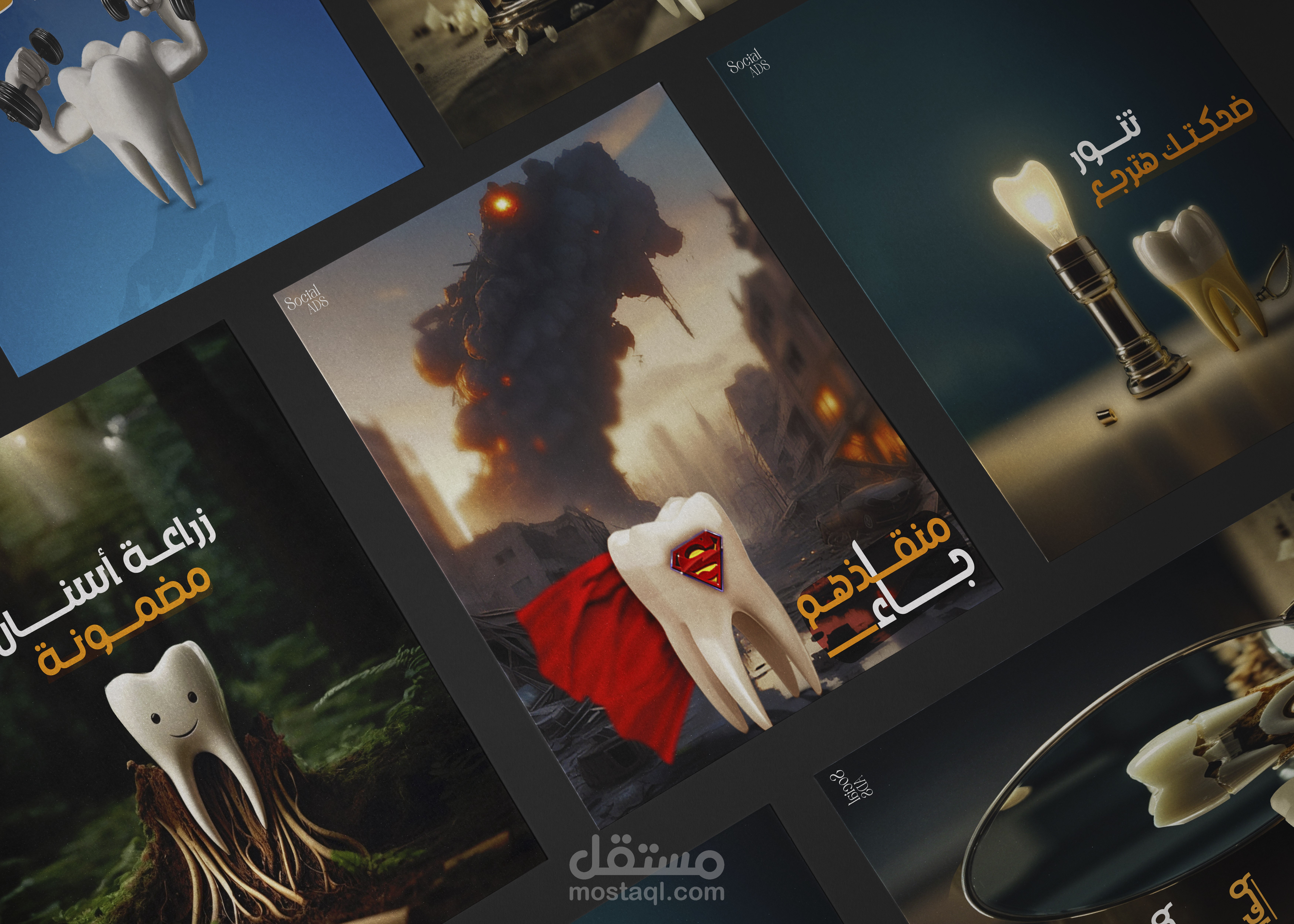 Dental social media posts