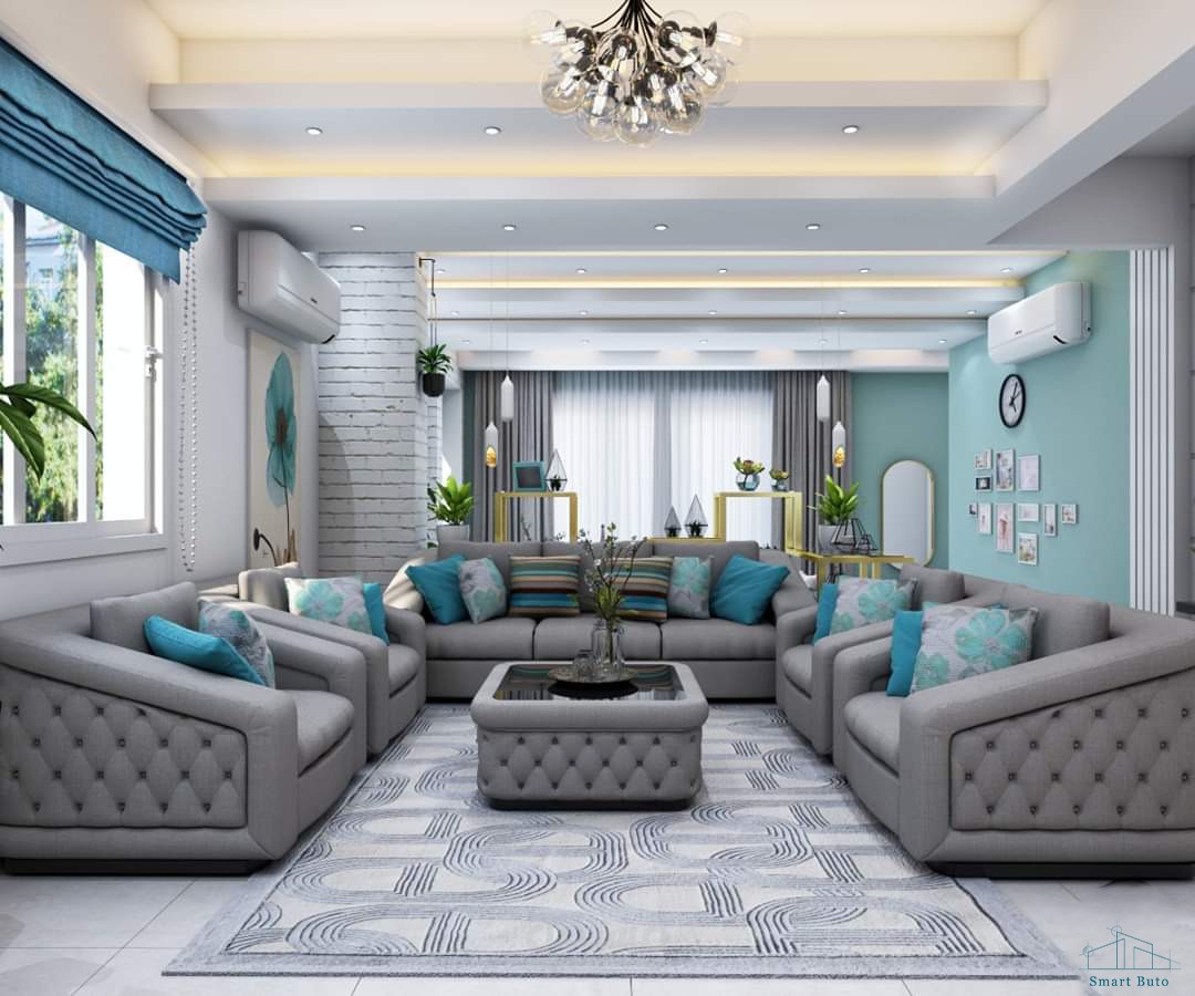 تصميم داخلي لرسيبشن موديرن